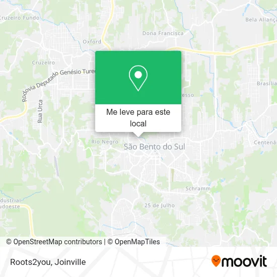 Roots2you mapa