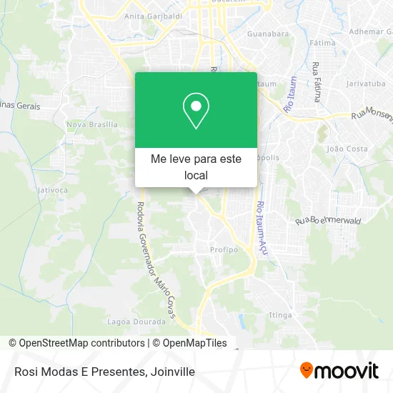 Rosi Modas E Presentes mapa