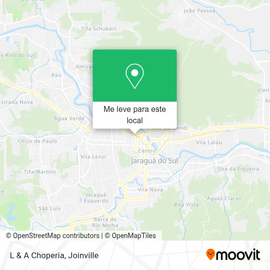 L & A Choperia mapa