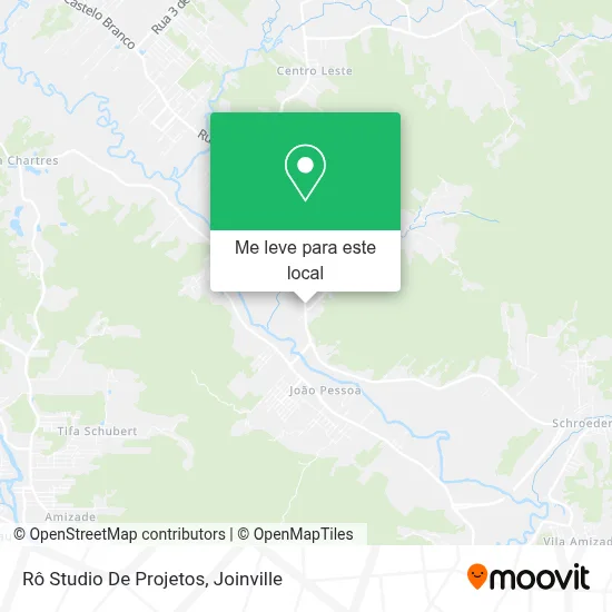 Rô Studio De Projetos mapa