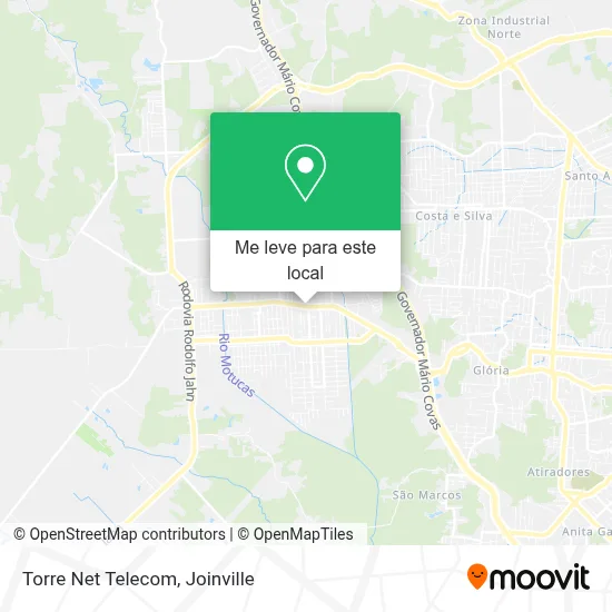 Torre Net Telecom mapa