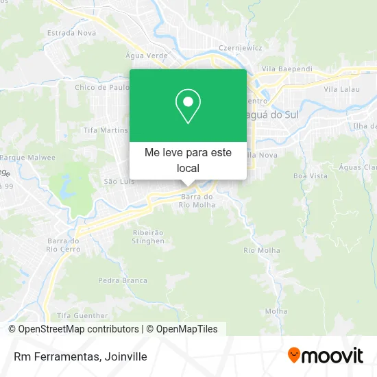 Rm Ferramentas mapa