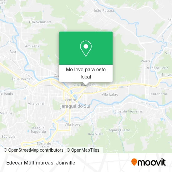Edecar Multimarcas mapa