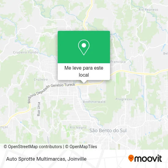 Auto Sprotte Multimarcas mapa