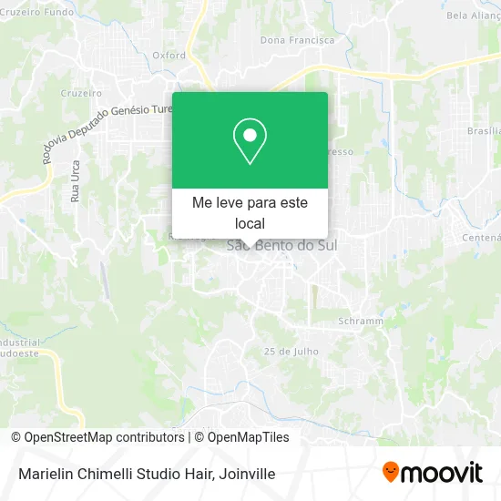 Marielin Chimelli Studio Hair mapa