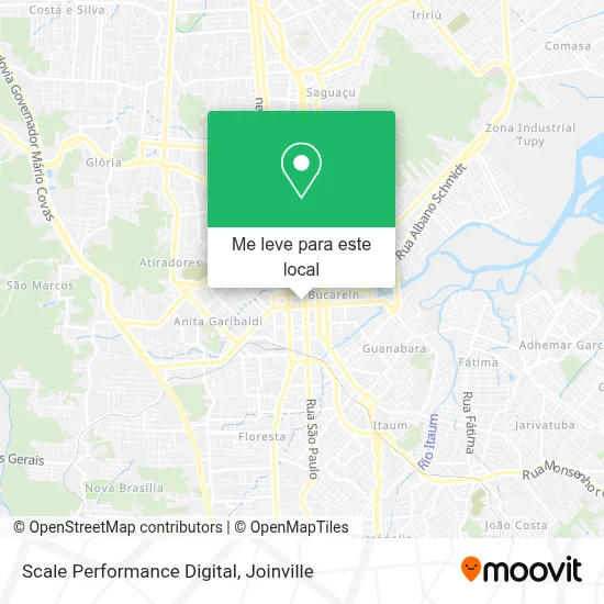 Scale Performance Digital mapa
