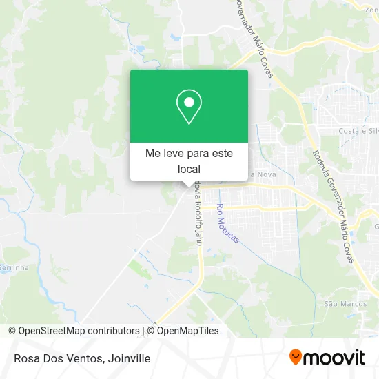 Rosa Dos Ventos mapa