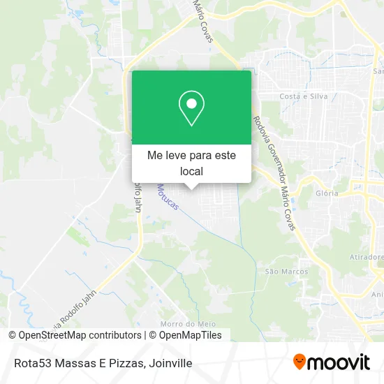 Rota53 Massas E Pizzas mapa