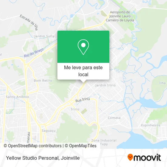 Yellow Studio Personal mapa
