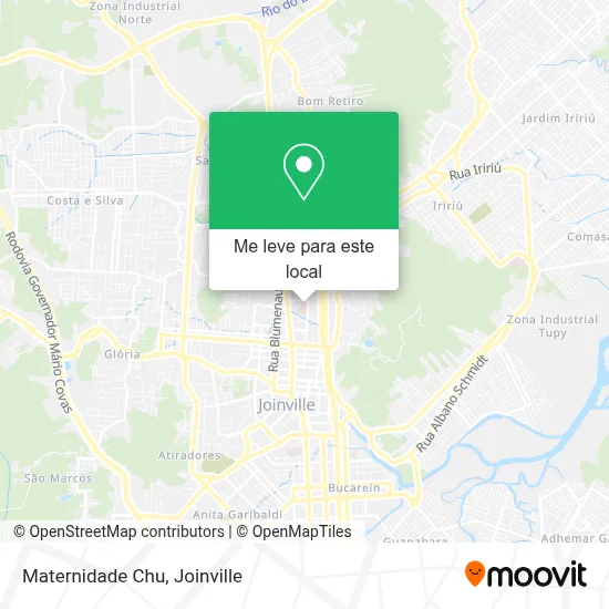 Maternidade Chu mapa
