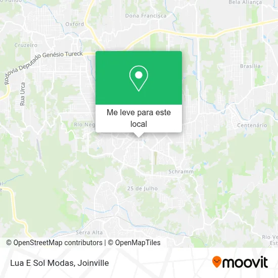 Lua E Sol Modas mapa