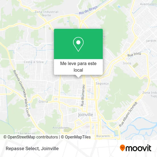 Repasse Select mapa
