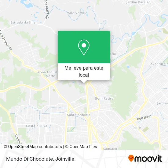 Mundo Di Chocolate mapa