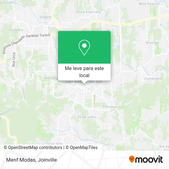 Menf Modas mapa