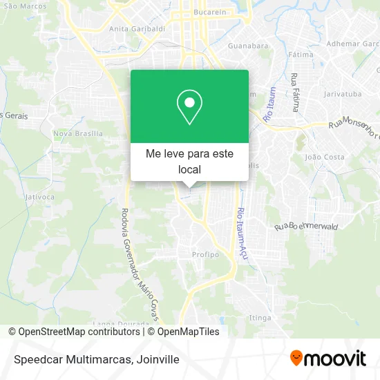 Speedcar Multimarcas mapa