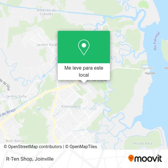R-Ten Shop mapa