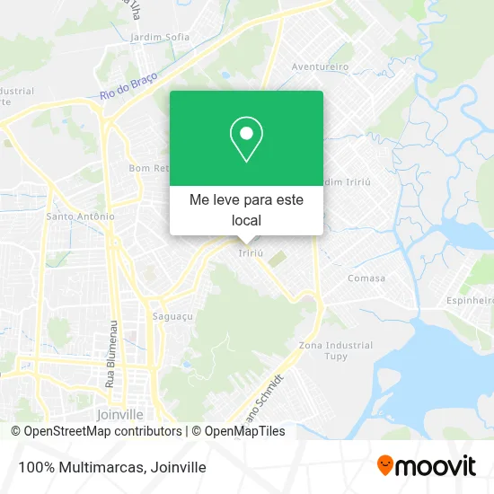 100% Multimarcas mapa