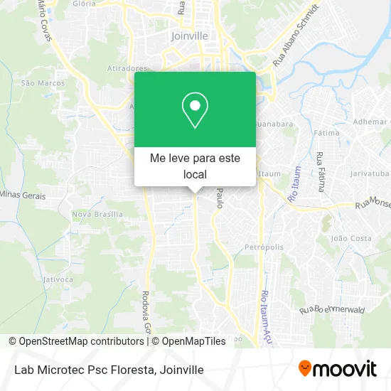 Lab Microtec Psc Floresta mapa