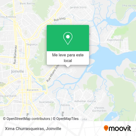 Xima Churrasqueiras mapa