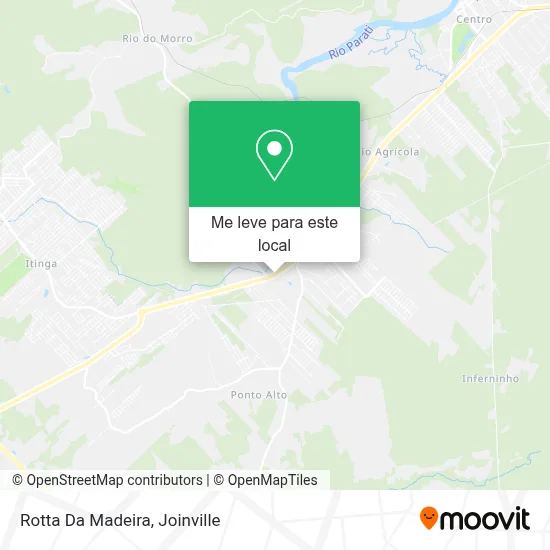 Rotta Da Madeira mapa