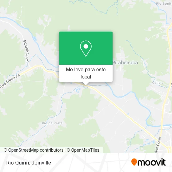 Rio Quiriri mapa