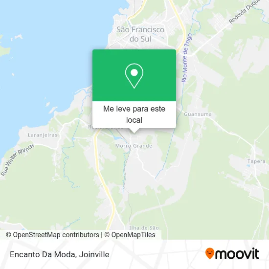 Encanto Da Moda mapa