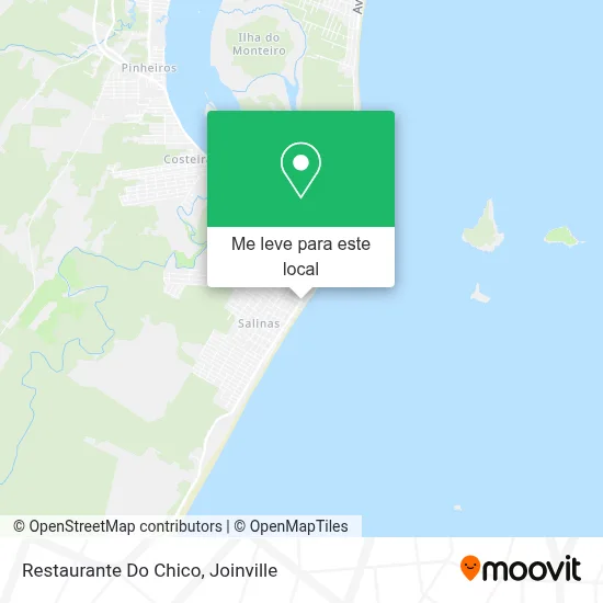 Restaurante Do Chico mapa