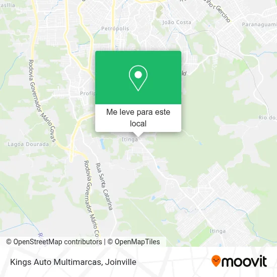 Kings Auto Multimarcas mapa