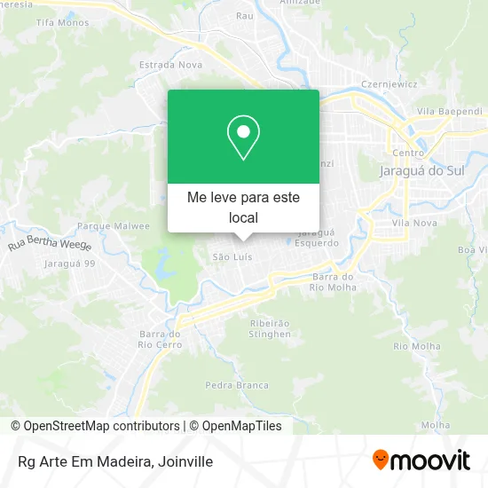 Rg Arte Em Madeira mapa