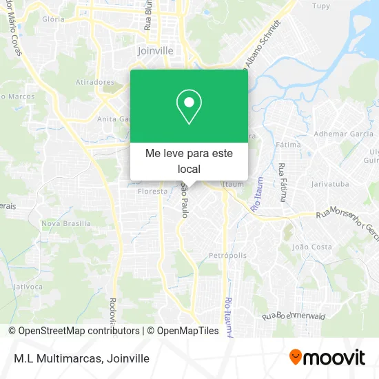 M.L Multimarcas mapa