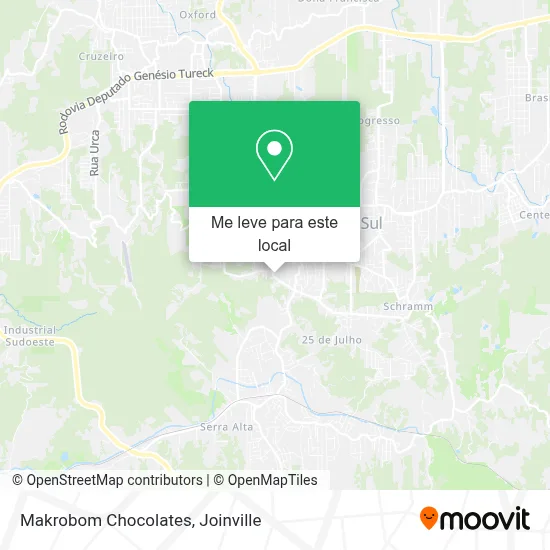 Makrobom Chocolates mapa