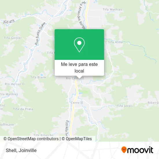 Shell mapa