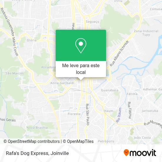 Rafa's Dog Express mapa