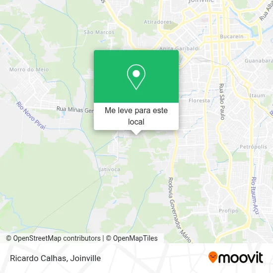Ricardo Calhas mapa