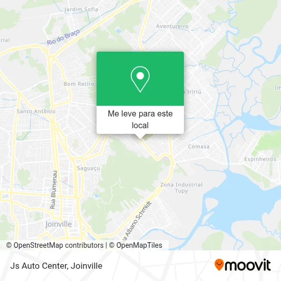Js Auto Center mapa