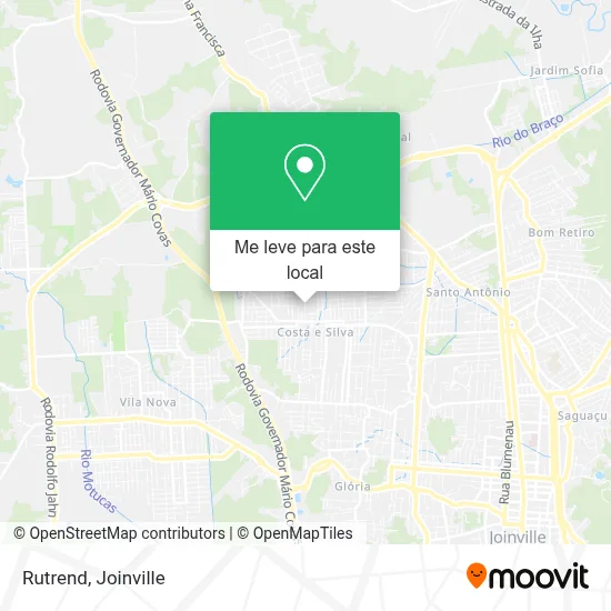 Rutrend mapa