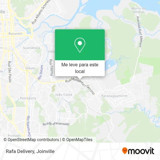 Rafa Delivery mapa