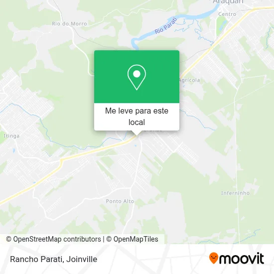 Rancho Parati mapa