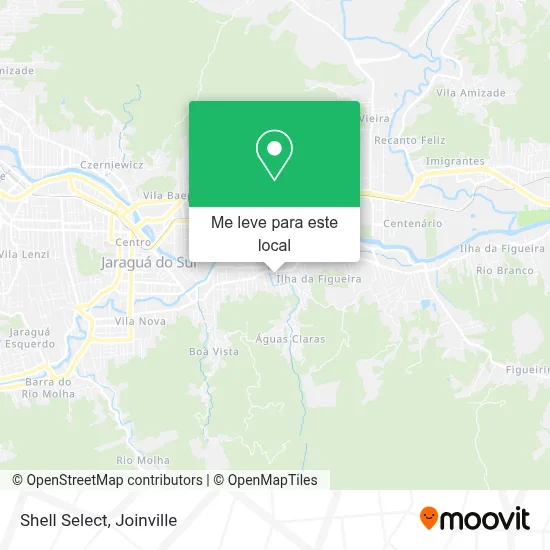 Shell Select mapa