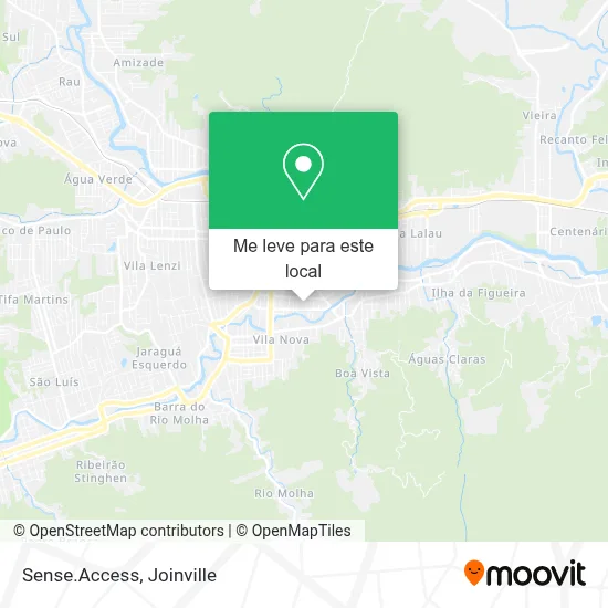 Sense.Access mapa