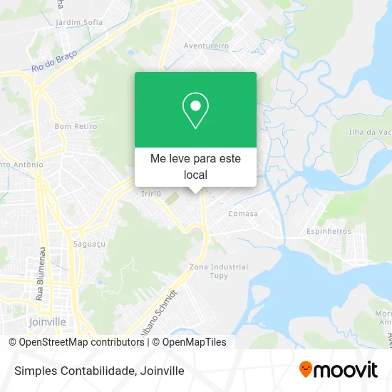 Simples Contabilidade mapa
