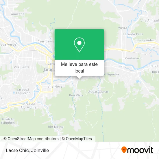 Lacre Chic mapa