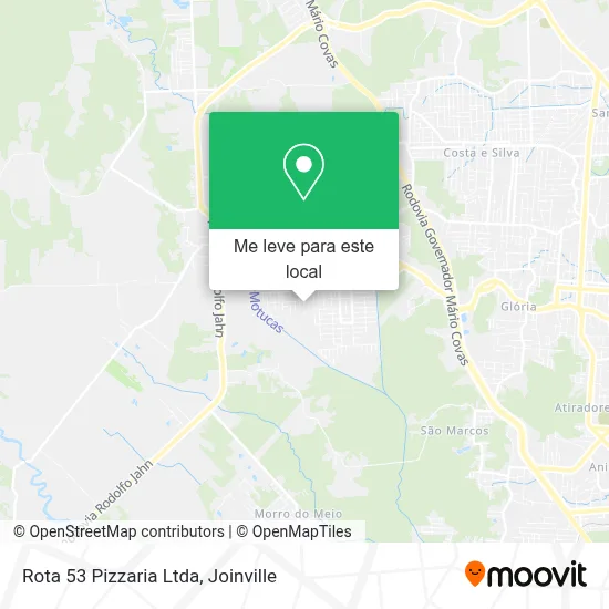 Rota 53 Pizzaria Ltda mapa