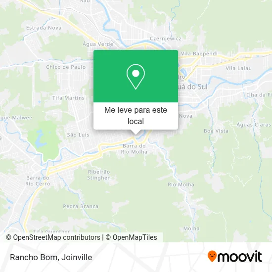 Rancho Bom mapa