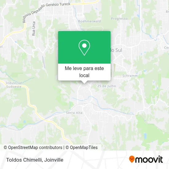 Toldos Chimelli mapa