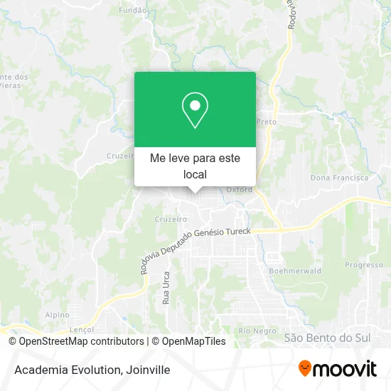 Academia Evolution mapa