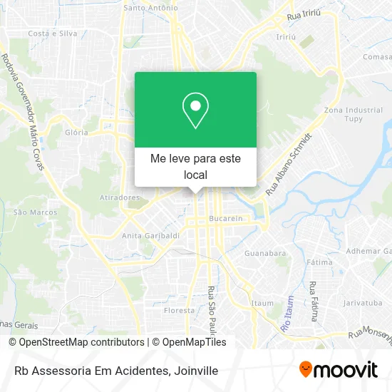 Rb Assessoria Em Acidentes mapa