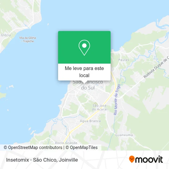 Insetomix - São Chico mapa