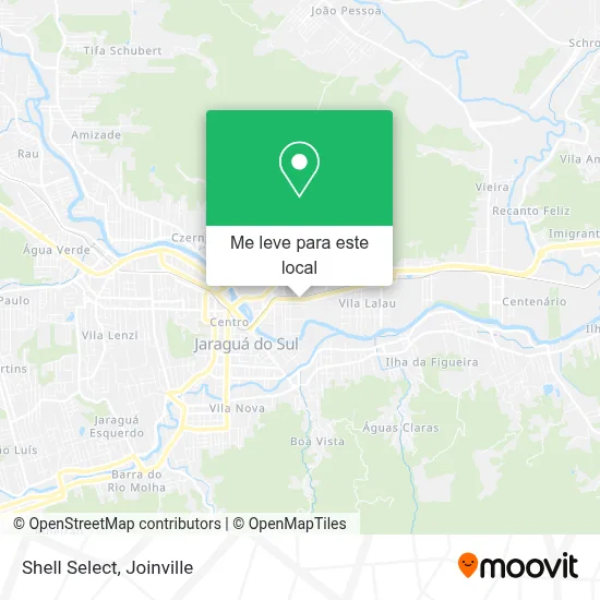 Shell Select mapa