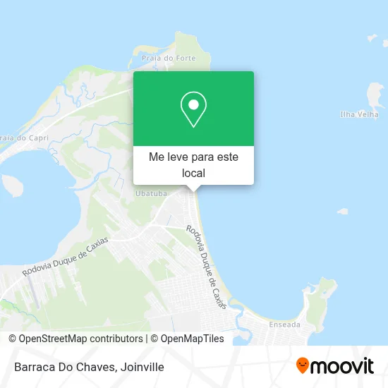 Barraca Do Chaves mapa